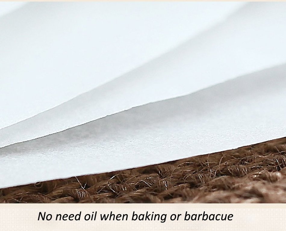 Amgate 8" Baking Paper (No with Pot) Barbacue Paper Parchment Paper Liners for Steamer, 20 Count N3