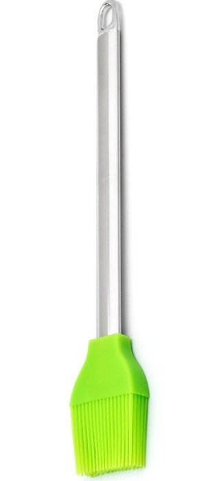 Durable Silicone Basting & Pastry Brush, 10&rdquo; | Stainless Steel Handle | Won&rsquo;t Shed, Easy to Clean N3