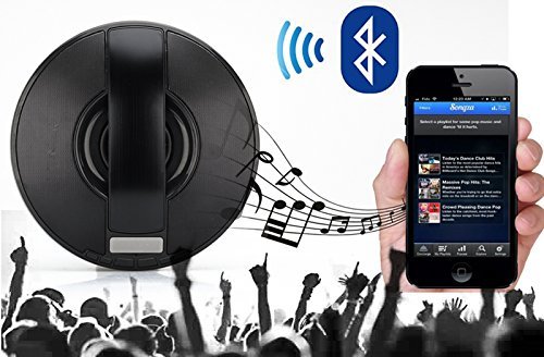 Wireless Portable Bluetooth Speaker 'Volx' - 3+5W Speaker, Subwoofer, Micro SD Card Slot, FM Radio, USB, Line... N5