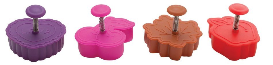 Mrs. Anderson's Baking Pie Crust Cutters, Set of 4