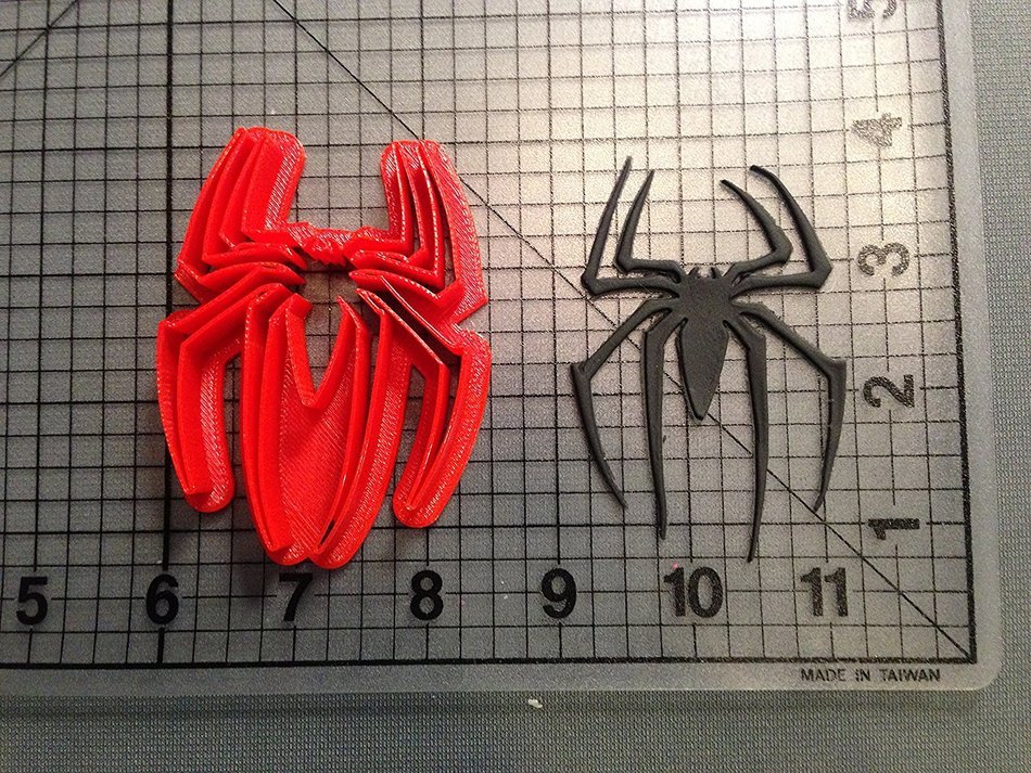 Spiderman Spider Cookie Cutter (4 inches) N2