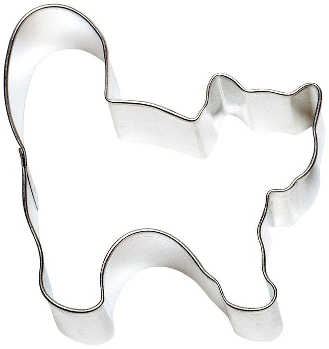 Cybrtrayd Parent/Child Cookie Cutter Set, 3.25-Inch, Halloween Cat