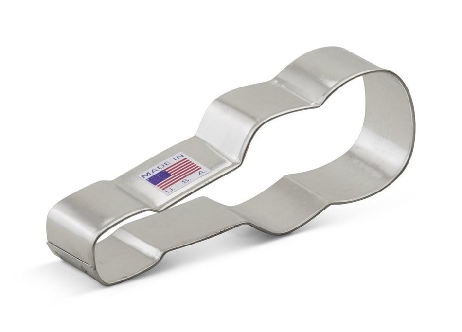 Ann Clark Guitar Cookie Cutter - 4.5 Inches - Tin Plated Steel