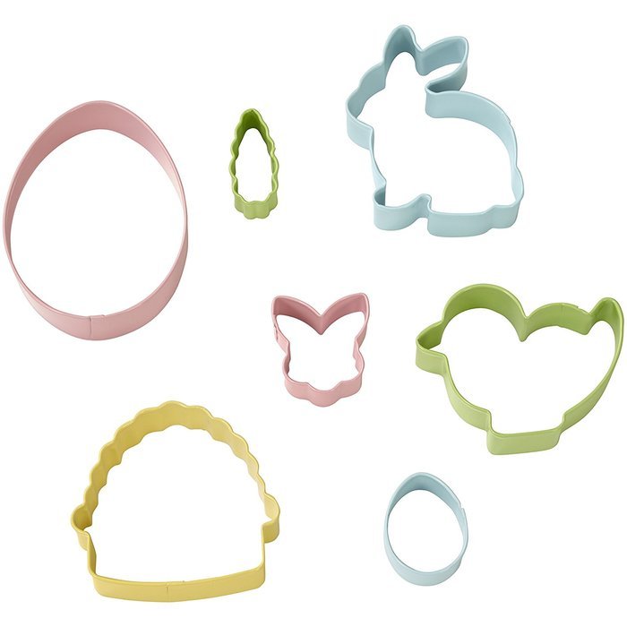 2308-4457 Wilton 7-Piece Easter Cookie Cutter Set N4
