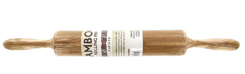 Home Basics Rolling Pin, Bamboo