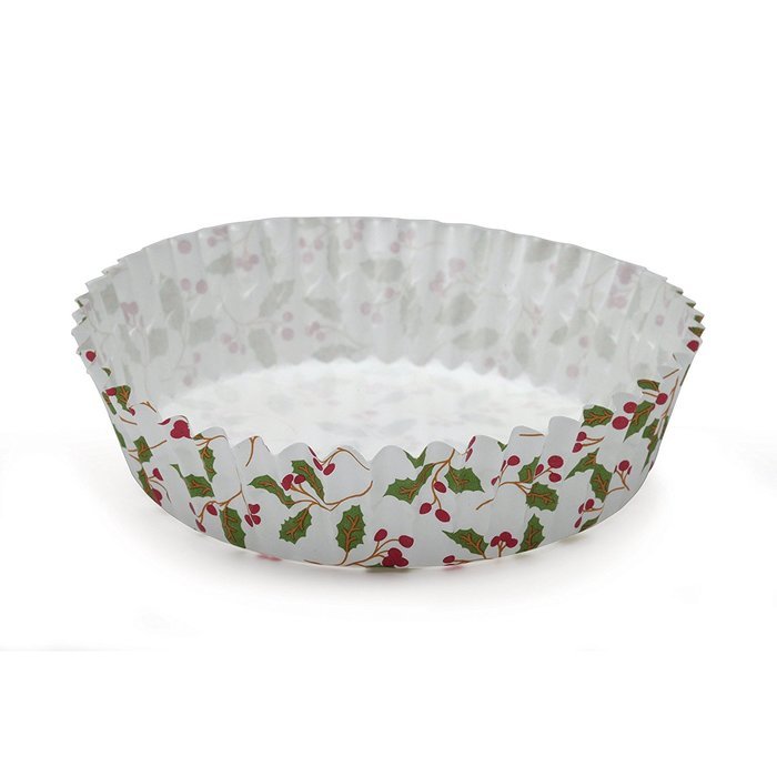 Baking Cups - Christmas Holiday Ruffled by Welcome Home (Winter Knit) N3