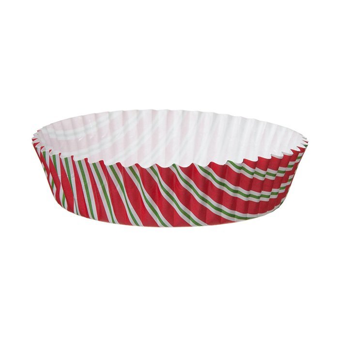Baking Cups - Christmas Holiday Ruffled by Welcome Home (Winter Knit) N5