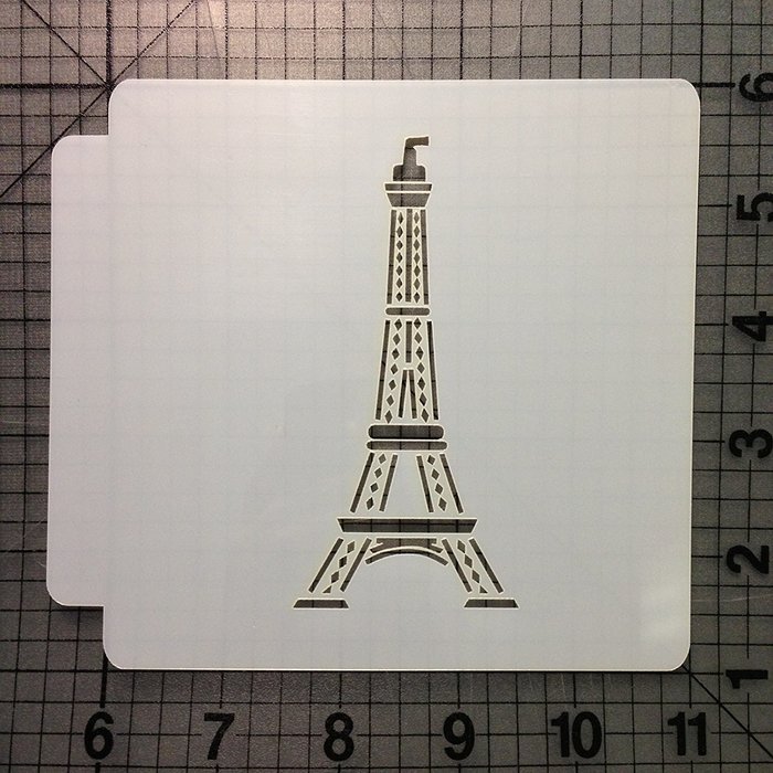 Eiffel Tower Stencil 100 (4 Inches)