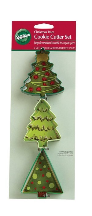 Wilton 3 Piece Tree Cookie Cutter Set (2 Pack)