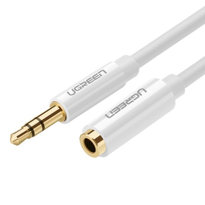 3.5mm Extension, Ugreen Slim 3.5mm Male to Female Stereo Audio Extension Cable Adapter Gold Plated Compatible... N9