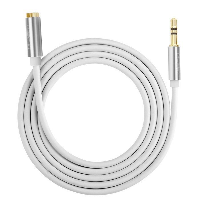 3.5mm Extension, Ugreen Slim 3.5mm Male to Female Stereo Audio Extension Cable Adapter Gold Plated Compatible... N15