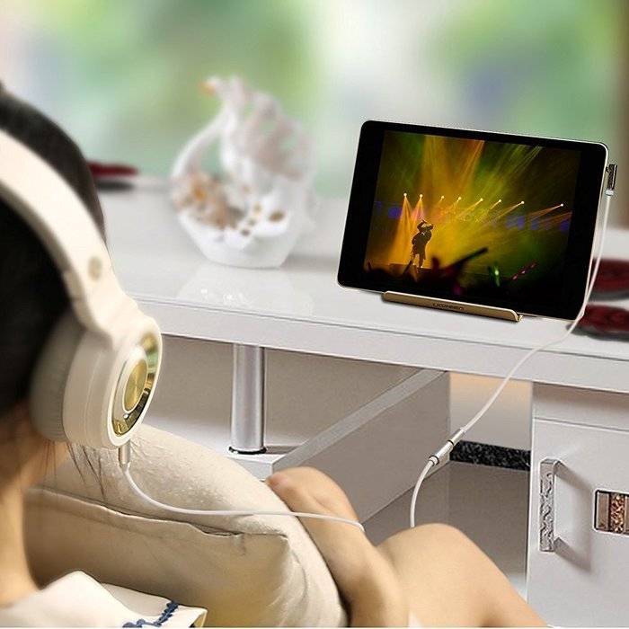 3.5mm Extension, Ugreen Slim 3.5mm Male to Female Stereo Audio Extension Cable Adapter Gold Plated Compatible... N17