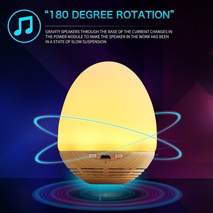 POAO MOXO-S-1 Levitating Bluetooth Floating Speaker with LED Night and with Wireless function for Android and... N5