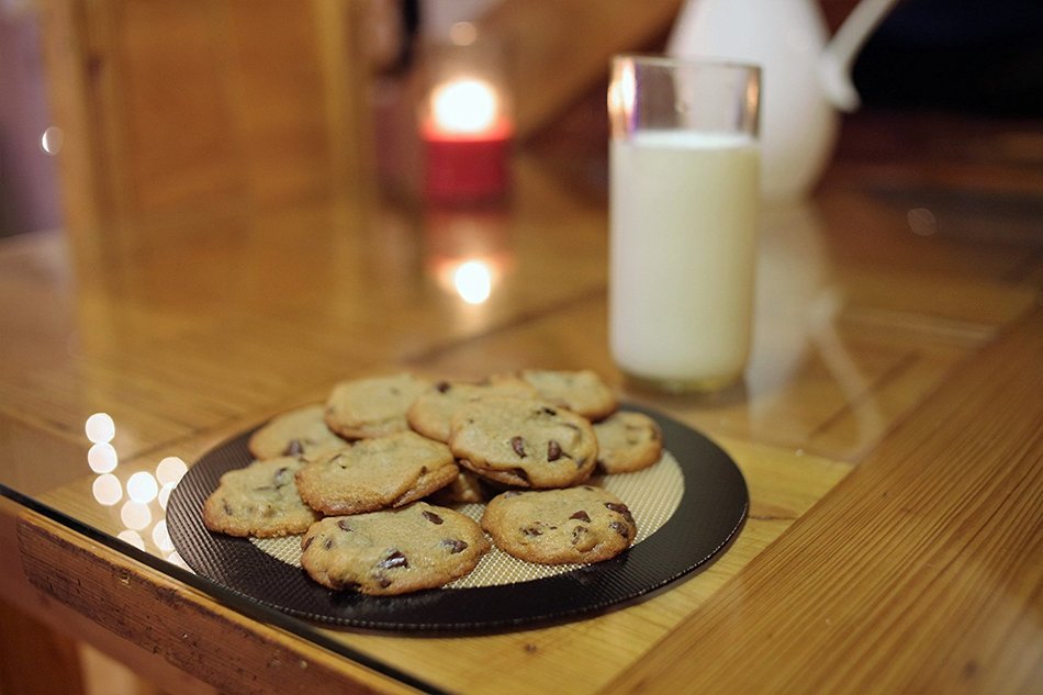 Nonstick Silicone Baking Mat Set [2-pack] Half-sheet Baking Pan Size & Pizza Mat - No Messy Oils - Bake Cookies... N8