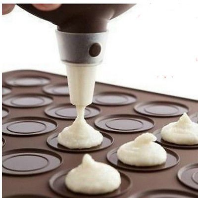 Silicone Macaron Macaroon Pastry Cake Cookies Muffin Oven Baking Sheet Mat Mould N3