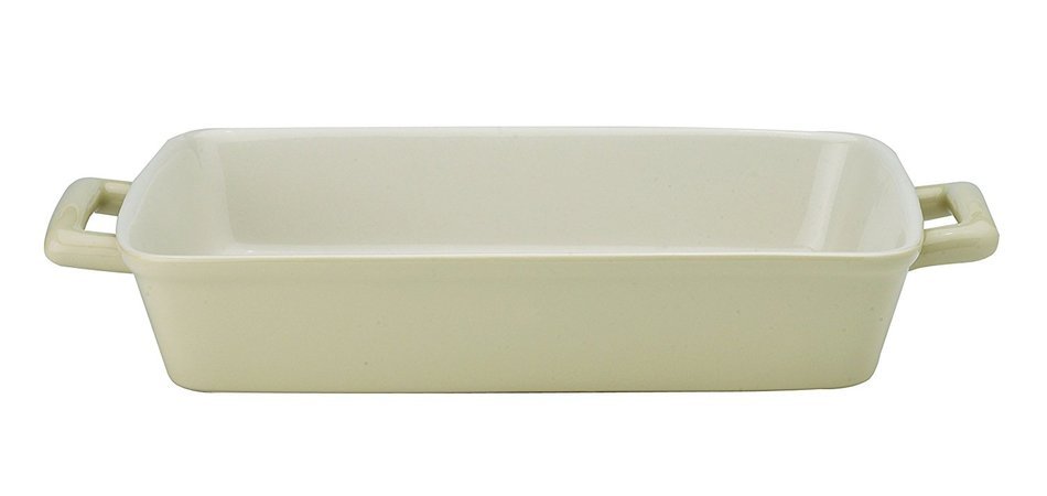 Mrs. Anderson&rsquo;s Baking Oblong Rectangular Baking Dish Roasting Lasagna Pan, Ceramic, Bayberry, 13-Inches x 9-Inches... N2