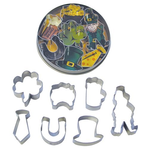 R & M International 1984 Irish Cookie Cutter, Mini, Set of 7