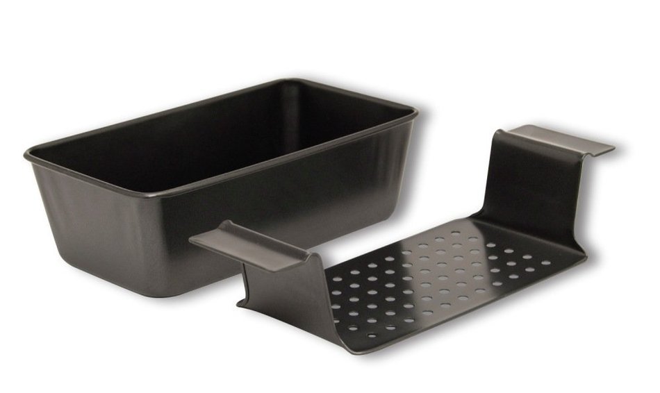 Starfrit 093643 Non-Stick Baking Pan with Lifting Tray, 9.8 by 5.8 by 3-Inch