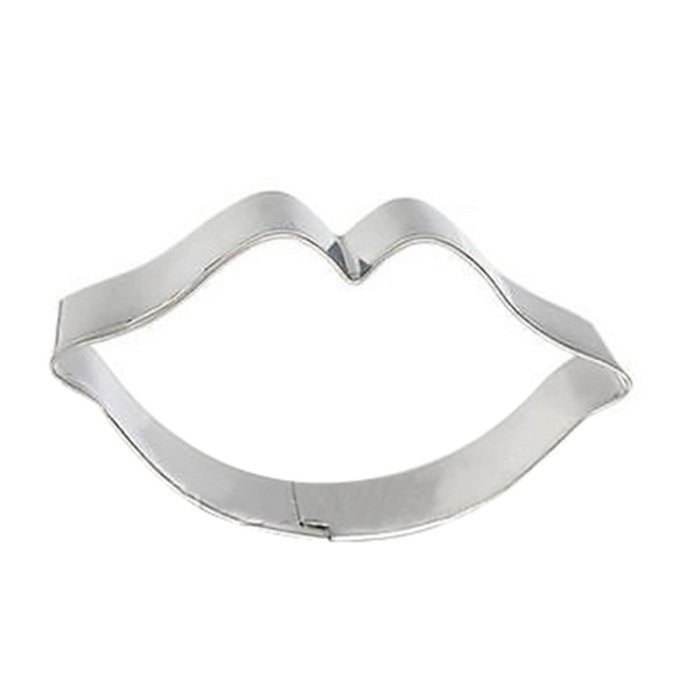 Polytree Stainless Steel Biscuit Jelly Chocolate Fondant Cake Cookie Cutter Mold DIY (Sexy Lip)