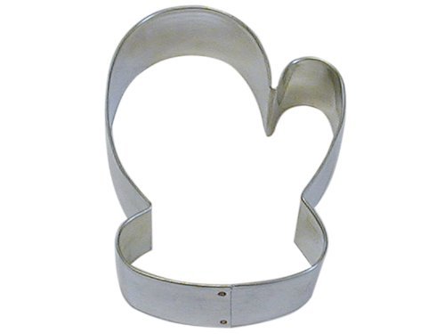 R&M Cookie Cutter, 3.5-Inch, Mitten, Tinplated Steel