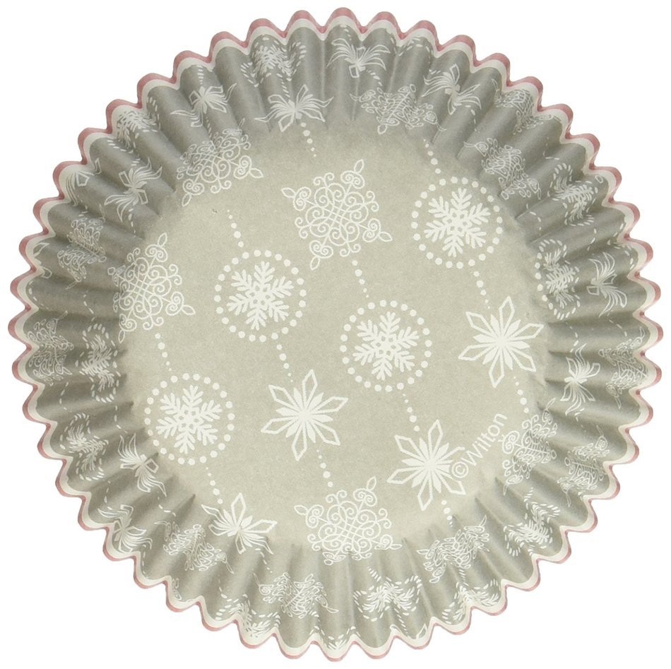 Wilton Snowflake Baking Cups. 75-Count N2