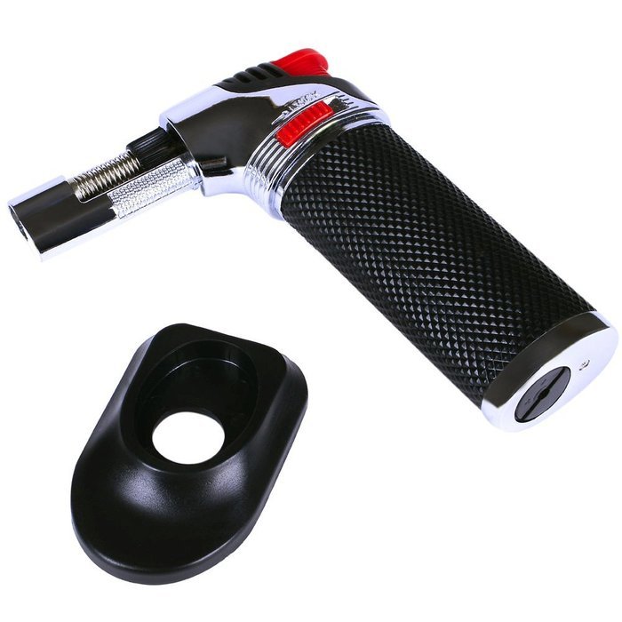 CoZroom Micro Culinary Torch for Food Cooking and Kitchen Use-Refillable&ndash; Micro Lighter and Adjustable Flame to... N2