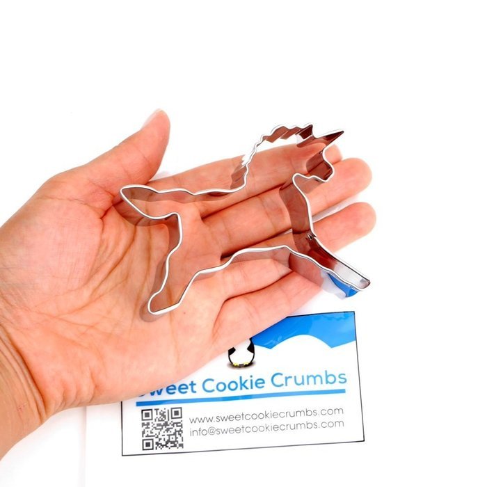 Unicorn Cookie Cutter - Stainless Steel N2