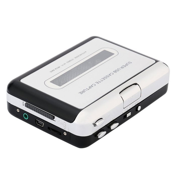 Retro Cassette to MP3 Converter, AONOKOY USB Cassette Recorder Tape-to-MP3 Music Player N4