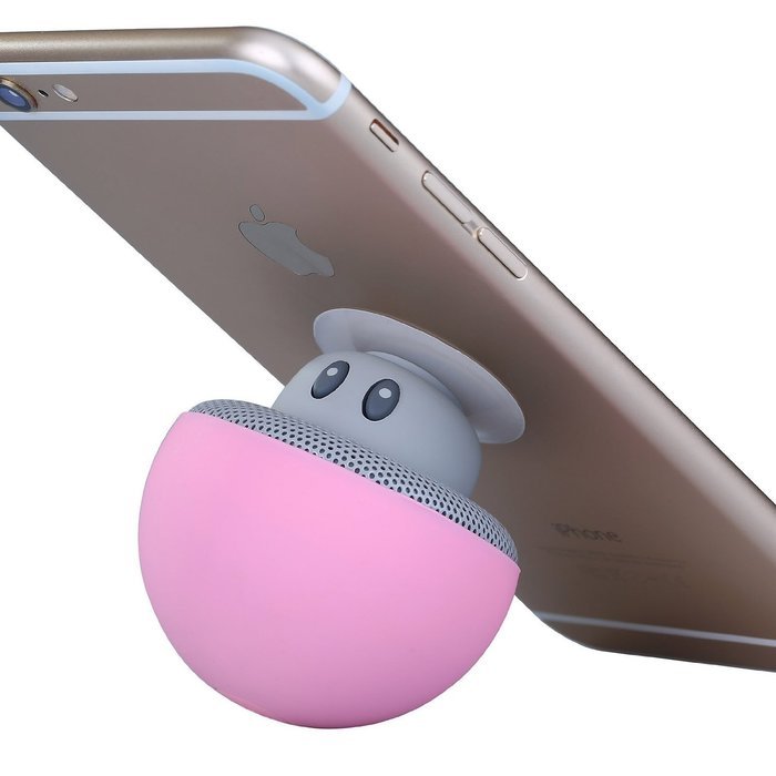 Lanzhd Bluetooth Wireless Speaker Cute Mushroom-shaped Bluetooth 2.1 Speaker with suction cup & Built-in Microphone...