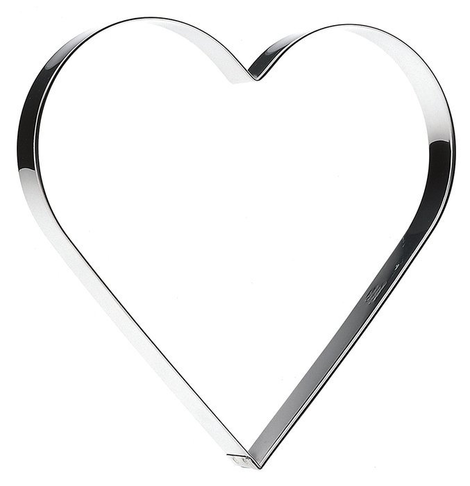 SVEICO 939701-1 Heart Shaped Cookie Cutter, 20cm