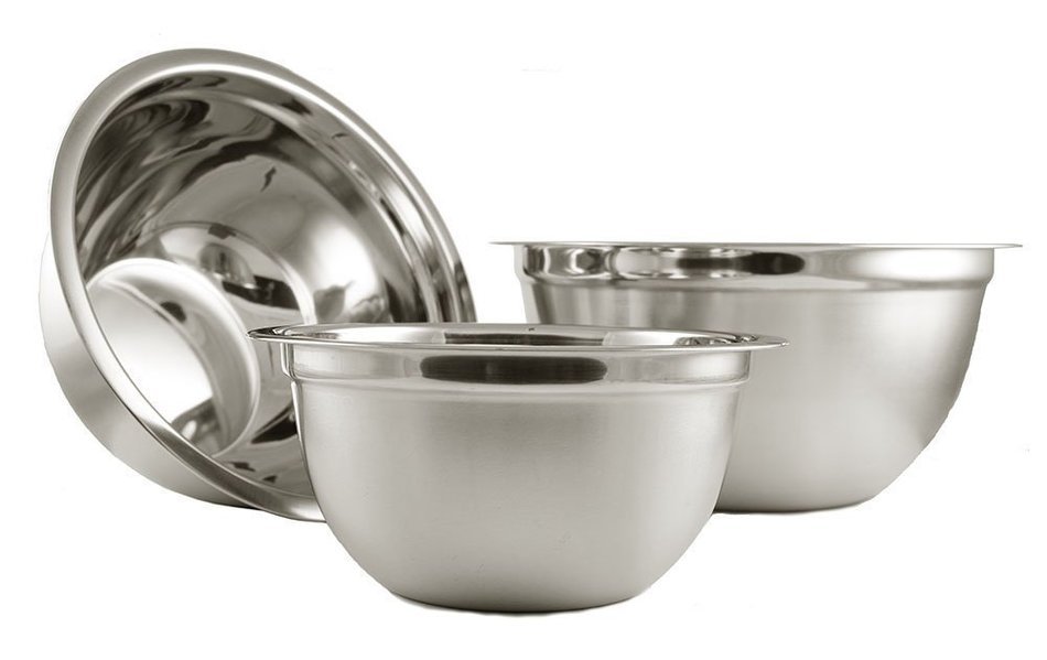 Ybm Home Deep Professional Quality Heavy Duty Stainless Steel Mixing Bowls for Serving Mixing Cooking and Baking...