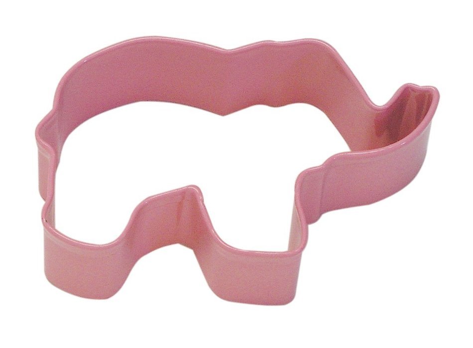 CybrTrayd Elephant Cookie Cutter, Blue N2