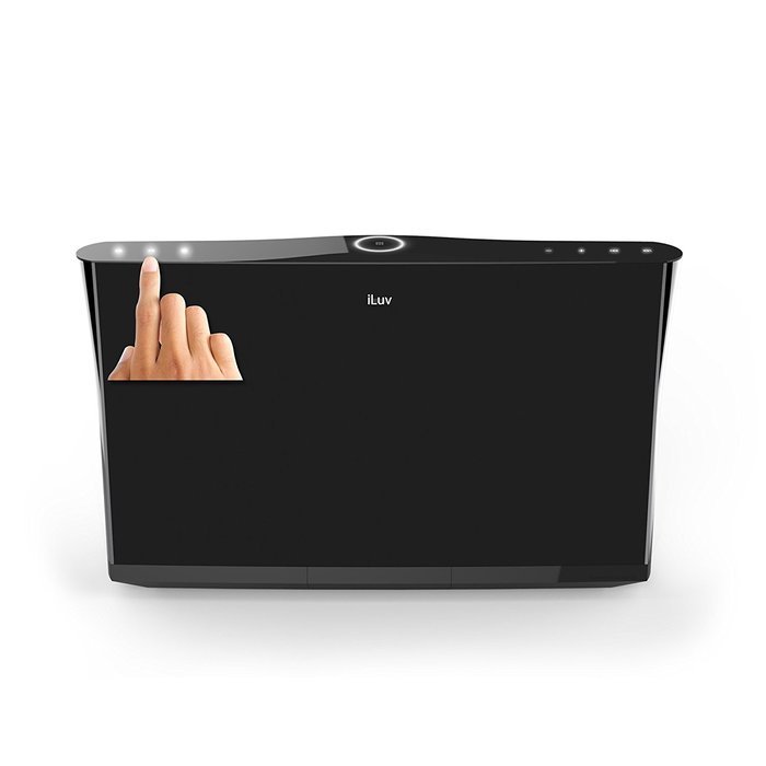 iLuv iMM377BLK MobiAir Bluetooth Stereo Speaker Dock for Smartphones with Micro-USB Charging, Black N17