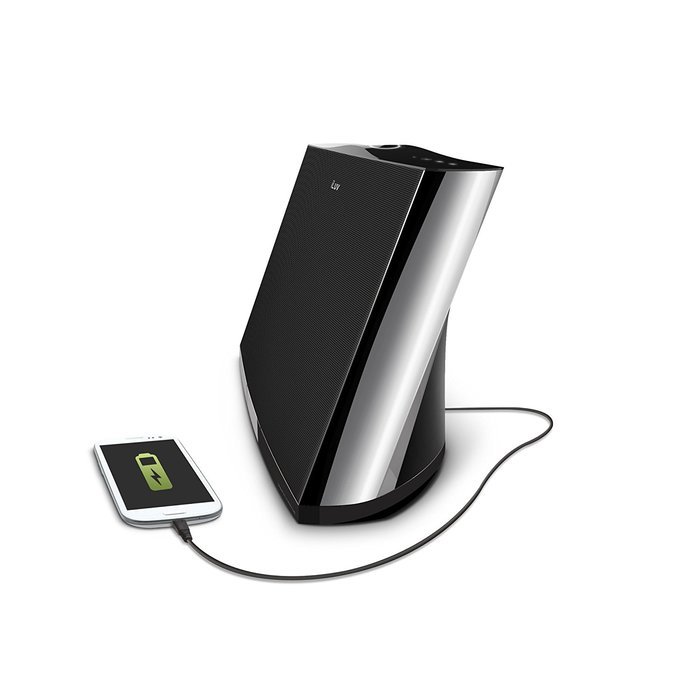 iLuv iMM377BLK MobiAir Bluetooth Stereo Speaker Dock for Smartphones with Micro-USB Charging, Black N22