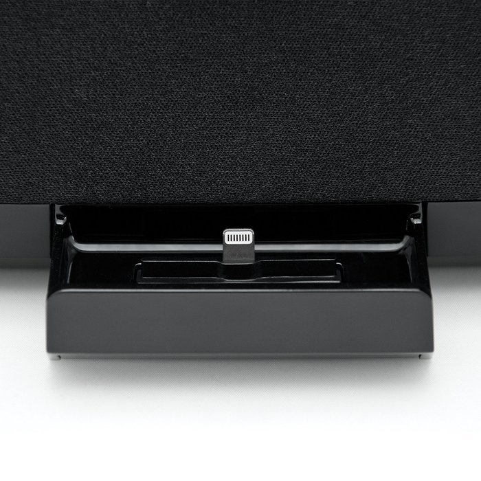 iLuv iMM377BLK MobiAir Bluetooth Stereo Speaker Dock for Smartphones with Micro-USB Charging, Black N52