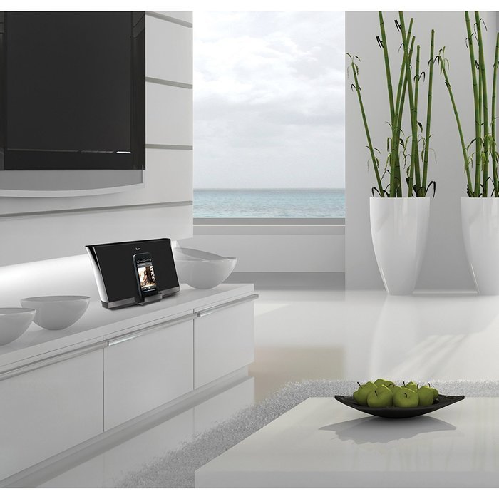 iLuv iMM377BLK MobiAir Bluetooth Stereo Speaker Dock for Smartphones with Micro-USB Charging, Black N55
