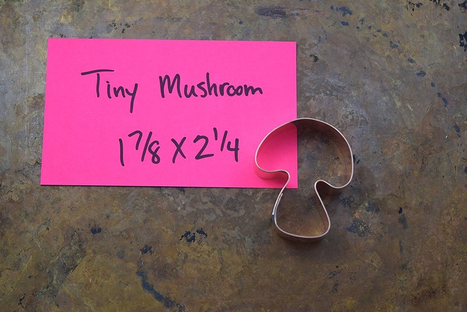 Cute Little Mushroom Cookie Cutter N2