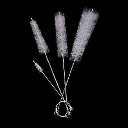 4 Pc. Set of Vaporizer & Hookah Water Pipe Cleaning Kit Brushes Tool & Spray Gun