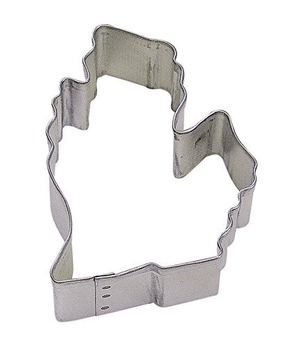 R&M Michigan State Cookie Cutter in Durable, Economical, Tinplated Steel
