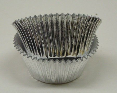 Oasis Supply Baking Cups, Jumbo, 100-Count, Silver Foil