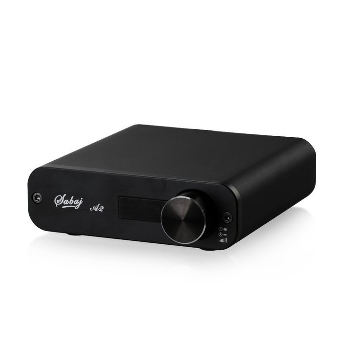 Sabaj Audio A2 Digital Amplifier with built-in AptX bluetooth CSR 4.0 100W RMS(Black) N2