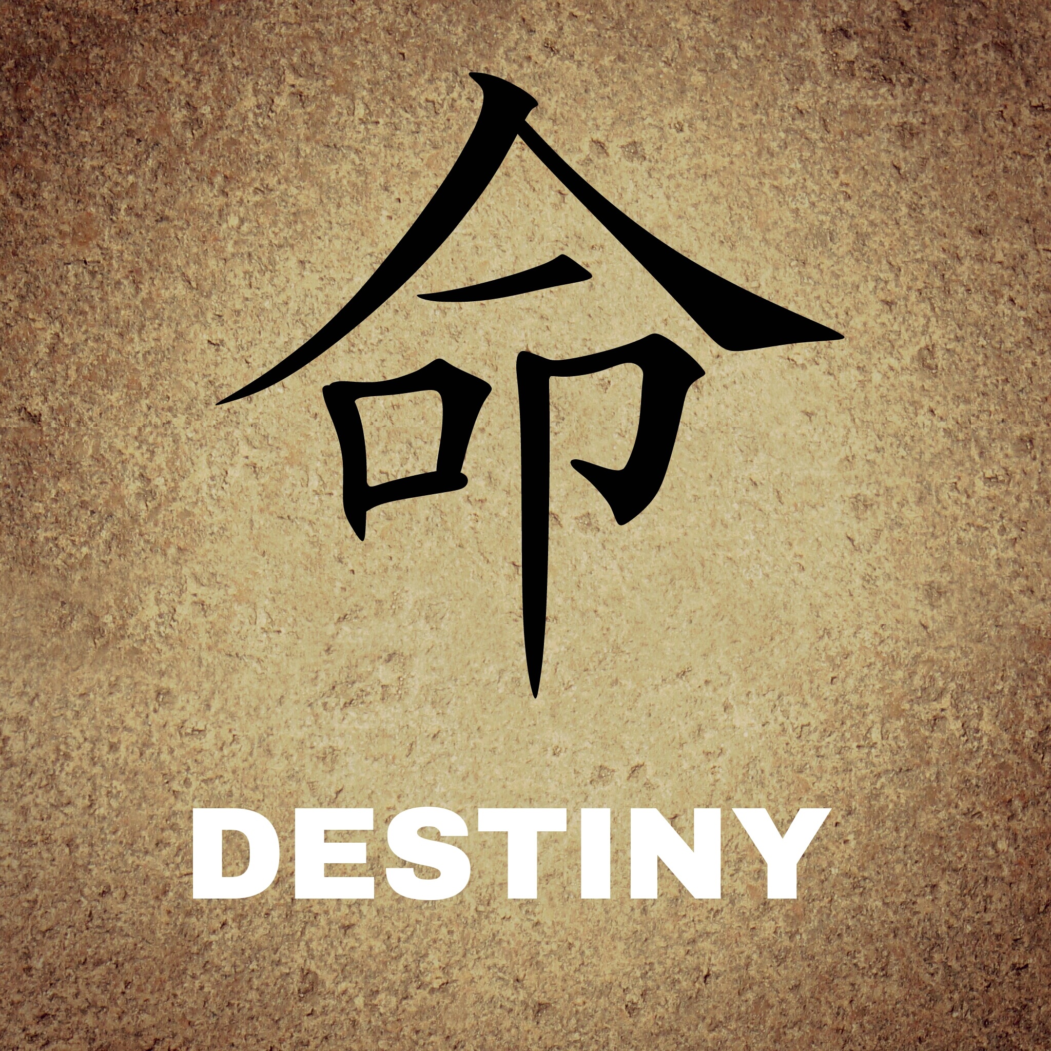 Chinese characters background fate free image download