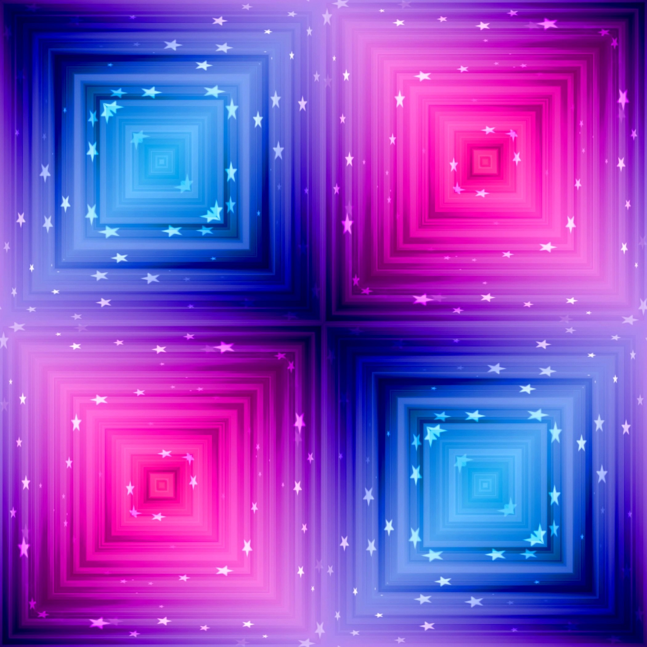 Background with blue pink squares free image download