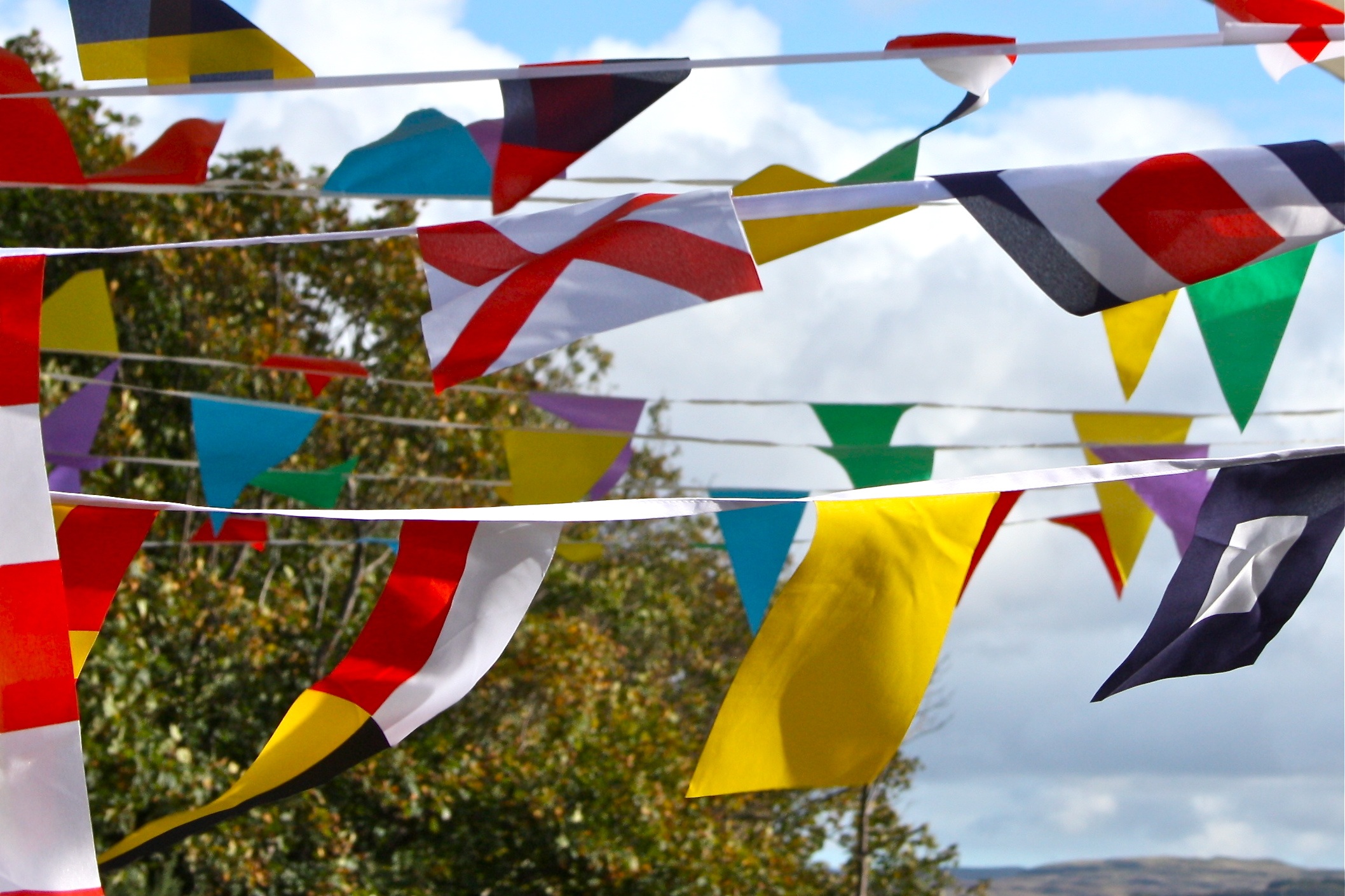 Bunting banner celebration free image download