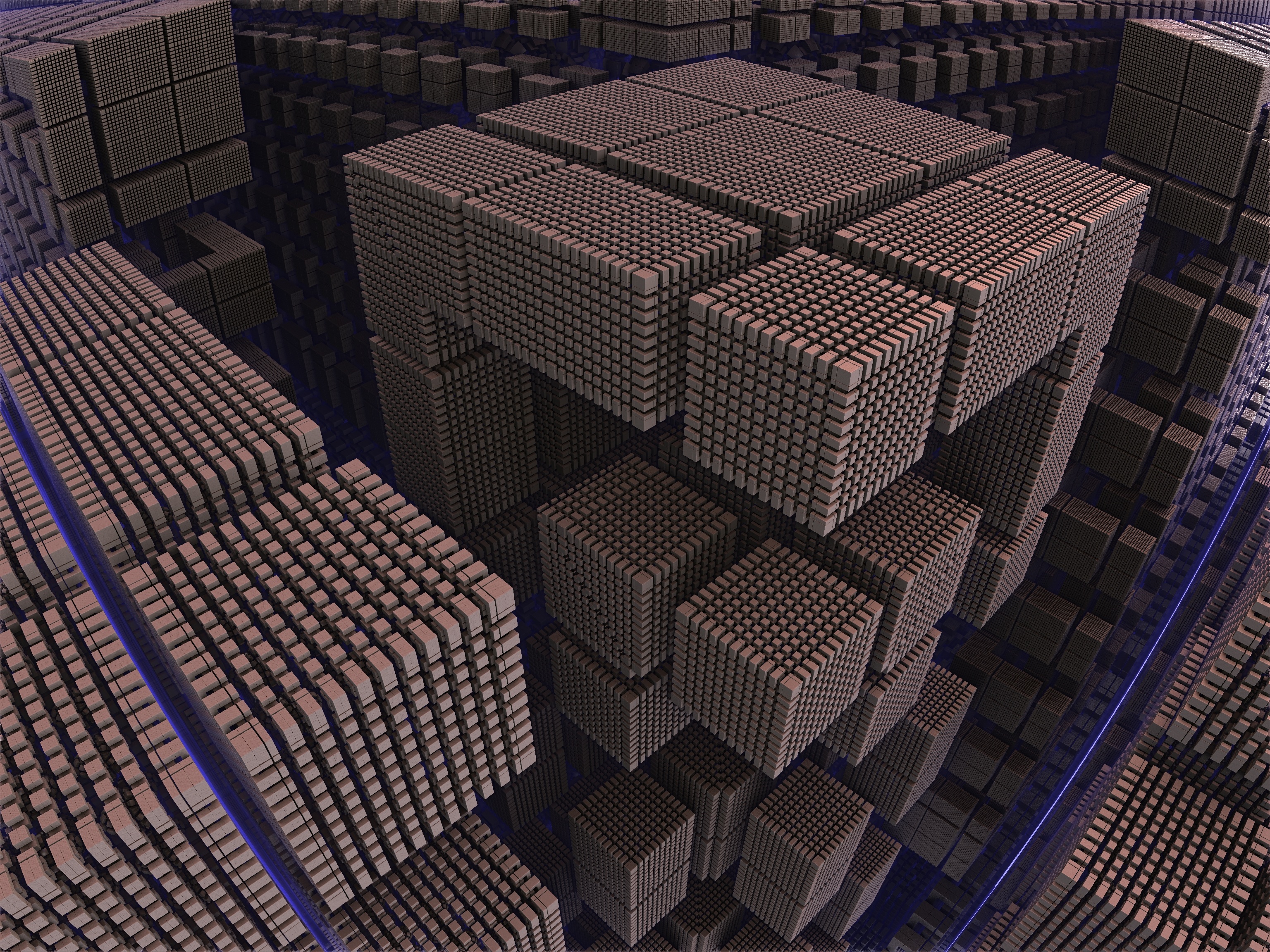 Blocks render fractal design free image download