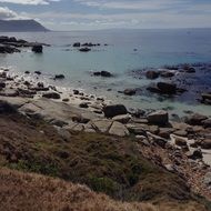 Lonely Scarborough beach Cape Town
