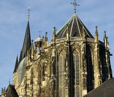 historic building in Aachen, Germany