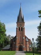 church sweden building, Alno kyrka