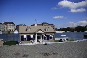 river house in stockholm
