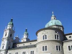 Building in the Salzburg city